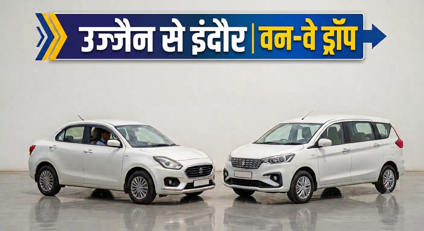 Ujjain to Indore Drop